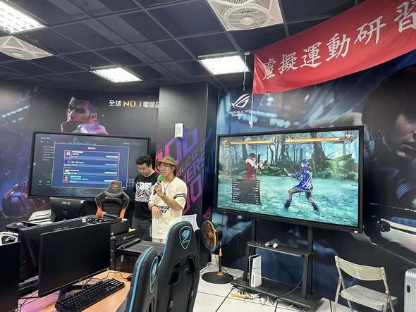 20251015感謝電競協會元愷來正修推廣虛擬運動研習-鐵拳，邀請國內好手小黎老師來解說，鐵拳已納入亞運賽項圖片